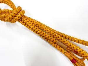 未使用品　正絹　手組帯締め